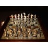 Šachy - Kubistické (zlacené)